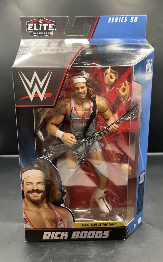 MATTEL WWE ELITE COLLECTION SERIES #98 RICK BOOGS ACTION FIGURE