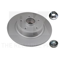 2X Bremsscheiben Hinten Ø270 Mm Voll Beschichtet FüR Renault ScéNic II Megane