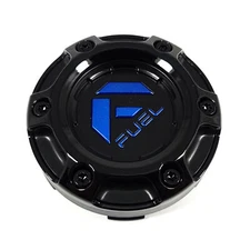Fuel Center Hub Cap 3-1/4"OD 1-1/4"H Snap-In Open-End, Closed-End 1004-68BLDK