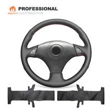 Mewant Genuine Leather Car Steering Wheel Cover For Toyota Mr2 Caldina Celica