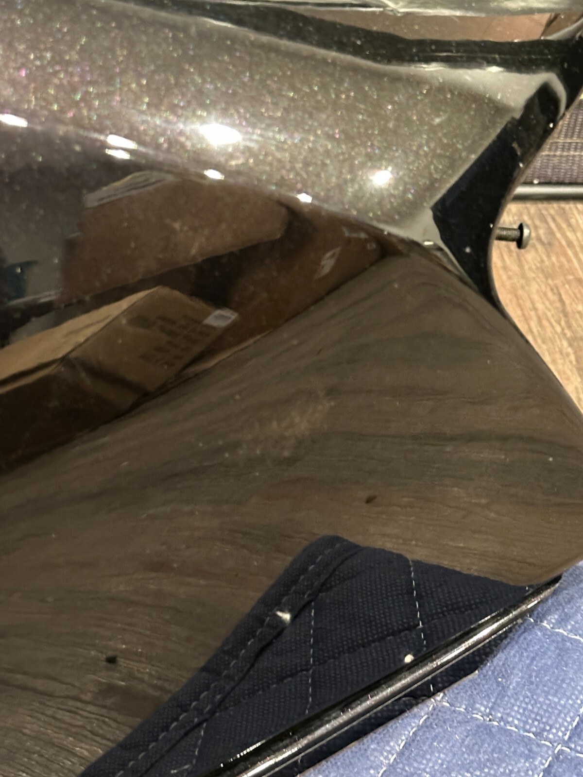 2014 AUDI R8 RIGHT PASSENGER SIDE REAR QUARTER PANEL BLACK PANTER CRYSTAL OEM