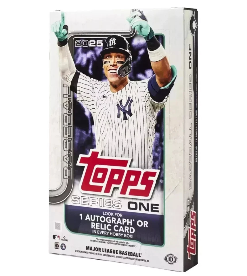 2025 Topps Series 1 Baseball Factory Sealed Hobby Box