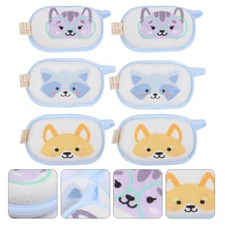 6pcs Toddler Bath Scrubber Infant Bath Scrubber Body Cleansing Cloth