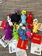 Nintendo Pikmin Plush Toy Stuffed Doll Complete set NEW Keychain