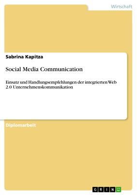 Social Media Communication | Buch | 9783640873159