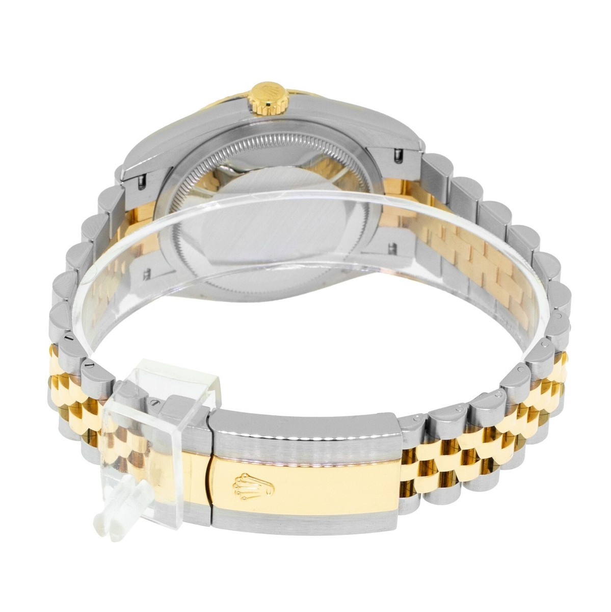 Rolex Datejust 36mm Yellow Gold & Steel White Index & Fluted