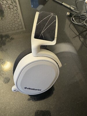 SteelSeries Arctis 7 Wireless Headset -White (HS-00013TX) | eBay