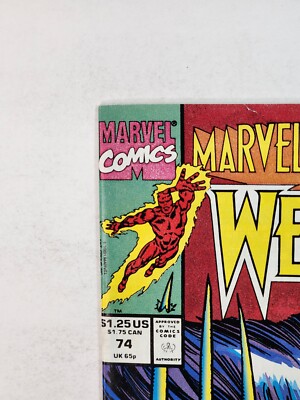 Marvel Comics Presents 74 DIRECT Origin of Wolverine Barry Windsor