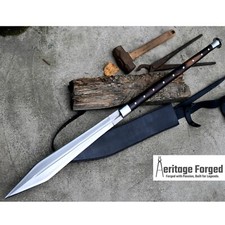GALDIUS SPEAR-Handmade Hunting spear-Throwing  spear-Battle Ready spear-combat
