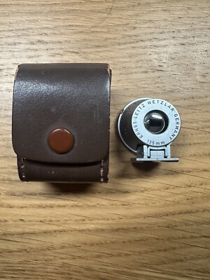 Leica Leitz 135mm Bright Line Viewfinder Leather Case UK
