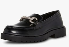 Steve Madden Girls Shoes Unisex-Child Lawrence Loafer SIZE 2