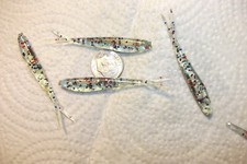 70-2 1/4" crappie-panfish-minnows-jigs-grubs-bait-lures-split tails-flukes-scent