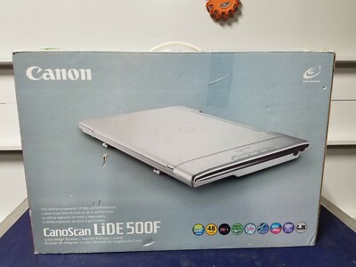 canon☆キャノン☆Cano Scan LiDE500FV☆未使用品 Canon CanoScan LiDE 500F USB Flatbed Color Image Scanner | eBay