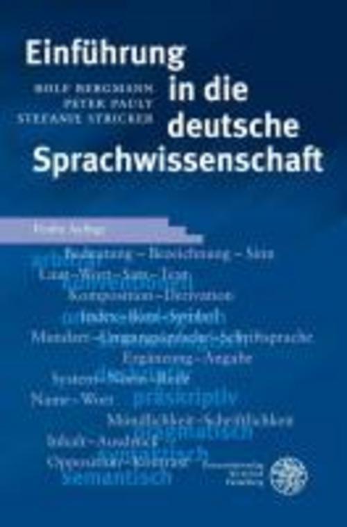 Thumbnail - Einführung In Die Deutsche Sprachwissenschaft, Rolf Bergmann