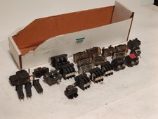Lot of 24 Allen-Bradley Cutler-Hammer Contact Blocks And Contactor Coils