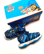 PAW PATROL Strapped Open Back Child Size 6 Sneakers Lights Up Nickelodeon NEW