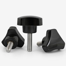 304 Stainless Steel Plastic Star Hand Knob Tightening Screws M4 M5 M6 M8 M10 M12