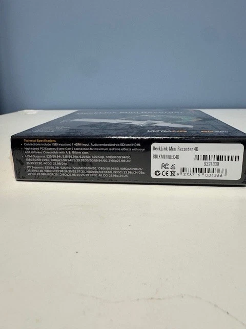 Blackmagic Design DeckLink Mini Monitor 4K PCIe Playback Card #BDLKMINIMON4K - Image 3 of 4