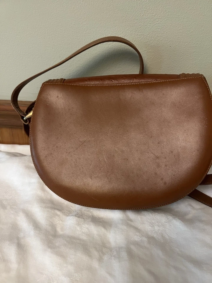 Gheradelli Brown Crossbody Embossed Purse - Image 3 of 4