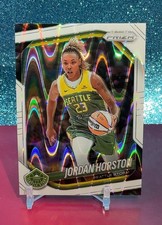2025 WNBA Prizm Basketball Jordan Horston #37 Seattle Storm White Seismic Prizm
