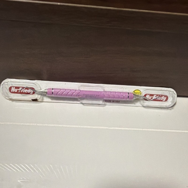 Hu-Friedy Everedge 2.0 Barnhart 1/2 Rigid Curette Dental SBH1/2RC8E2