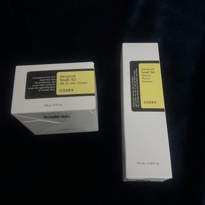 COSRX Advanced Snail 92 All in One Cream + 96 Mucin Power Essence Full Size Set