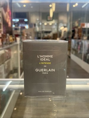 L'HOMME IDEAL L INTENSE de Guerlain | Men s 3.3 Oz. Eau de Parfum Spray | SEALED