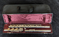 Armstrong Emeritus Flute Model 60 74-20591  "SOLID SILVER" Pro Owned GC Upgrade!