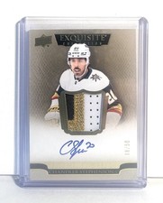 2022-23 Exquisite Chandler Stephenson Endorsements Relics Patch Auto Gold SP /50