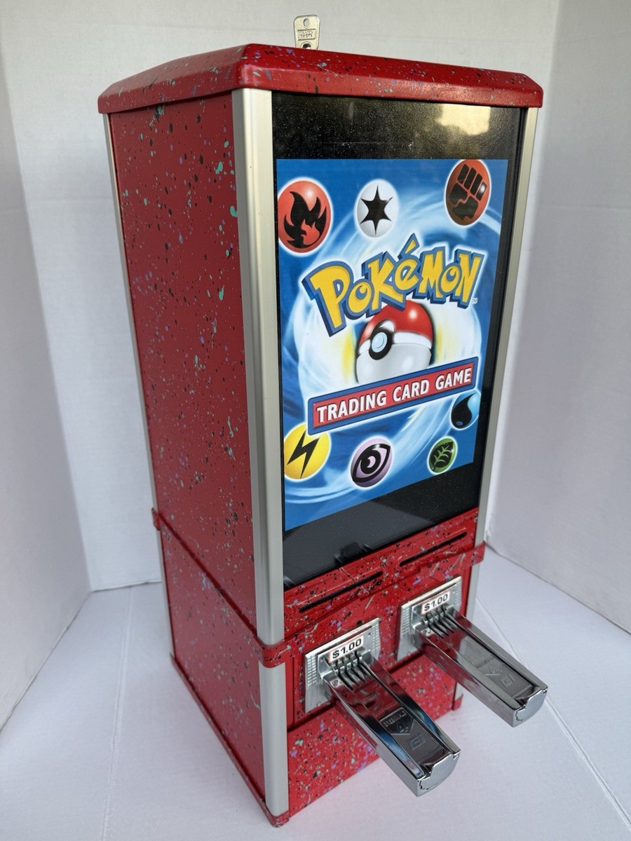 pokemon card maker machine Vending And Ready To Buy. Red NOS Themed Pokemon Trading