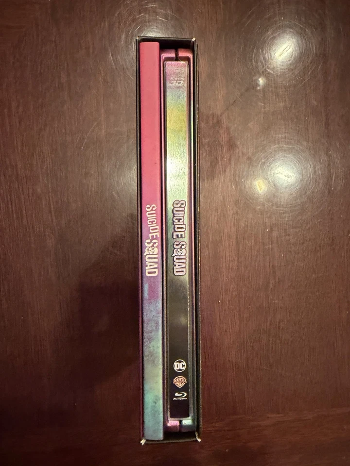 Suicide Squad HDZeta Gold Label Lenticular Blu Ray Steelbook Foto 2 de 4