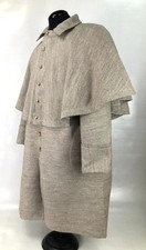Civil War Confederate Jean Wool Greatcoat Size 50