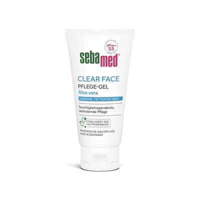 Sebamed Clear Face Unreine Haut Pflege Gel für unreine 50 ml (1er Pack), weiß