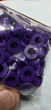 20 50 100 Purple Nylon Sleeved Tension Rod Washers Hendrix Drums Hoop Rim Set