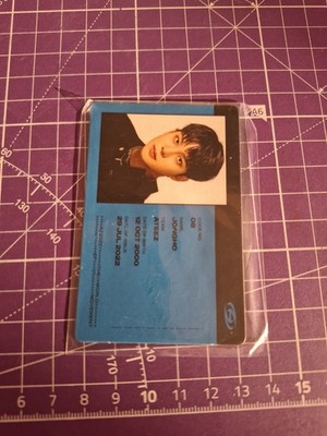 Ateez Jongho The World Movement ID Photocard