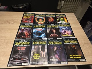 60xJohn Sinclair Geisterjäger Romanhefte Konvolut Sammlung (Bastei) Grusel