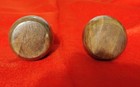Unique vintage salt and pepper shakers small wooden 1960s — photo 5