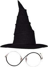 Elphaba Hat Elphaba Costume Witch Cosplay Women Accessories  Elphaba Glasses Se