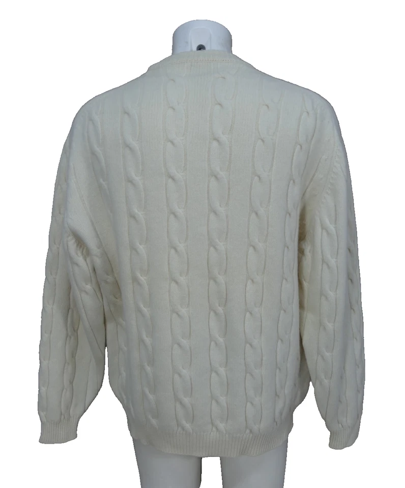 SOR PETER SCOTT Herren Pullover Gr XXL creme mit Kaschmir ( S 8930 ) - Bild 3 von 4