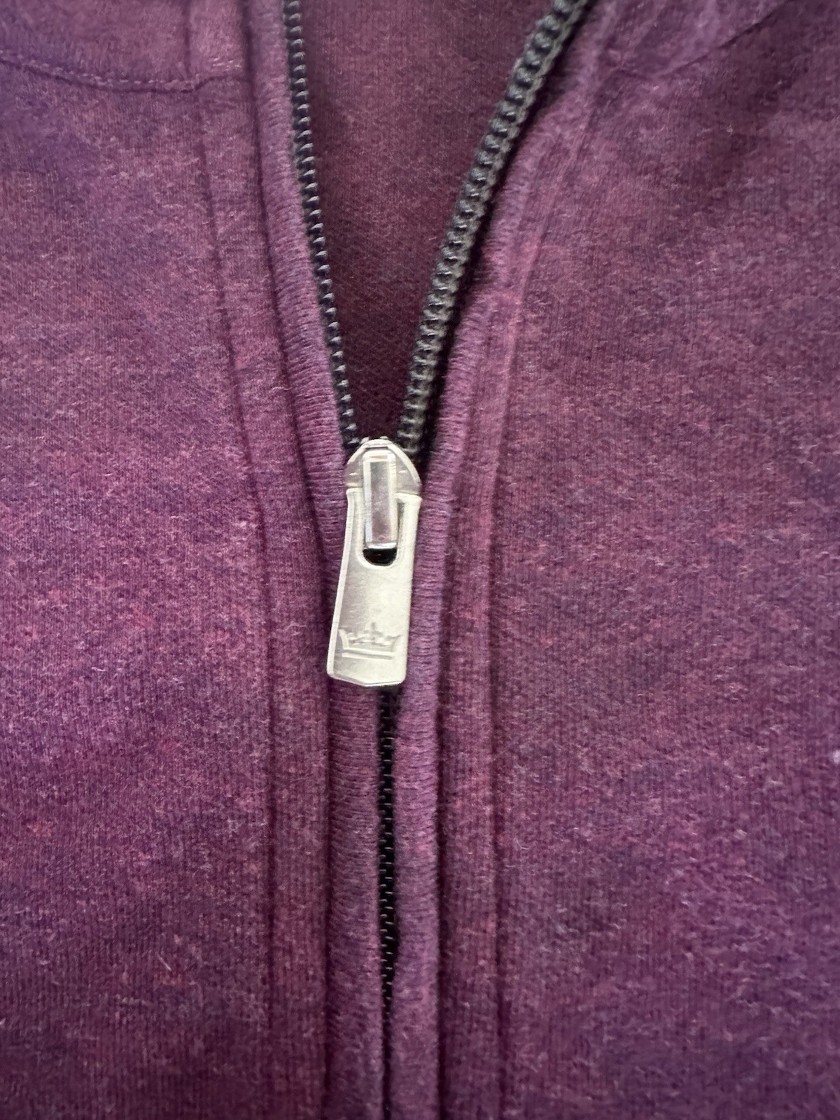 Large Half Zip Peter Millar Purple Pullover - image 4