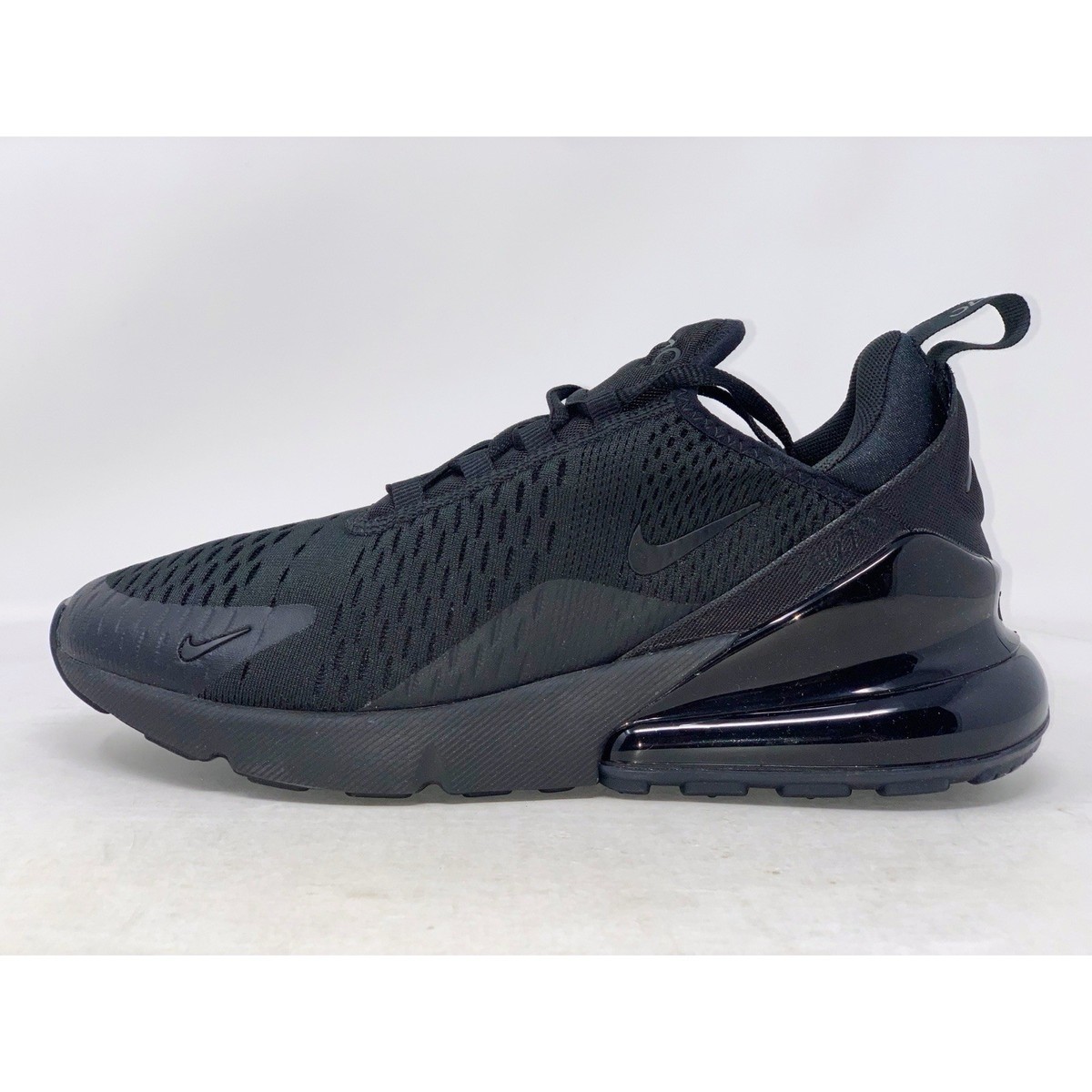 Size 12 - Nike Air Max 270 Low Triple Black for sale online  display picture 3