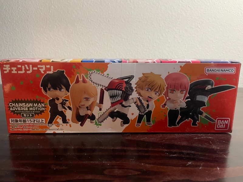 Bandai Chainsaw Man Adverge Motion Figure Box Set of 6 Complete Collection NEW