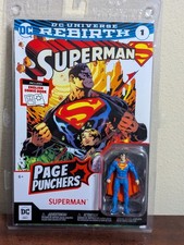 McFarlane DC Page Punchers SUPERMAN 3  Figure   Rebirth Comic Book New