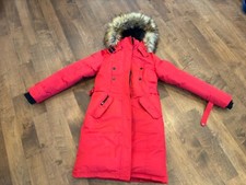 Canada Weather Gear Parka Red Womens Small Jacket