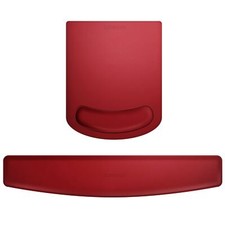 PU Leather Mouse Pads Wrist Rest Support and Keyboard Wrist Rest Pad Set for ...