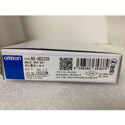 New In Sealed Box Omron NX-AD3208 PLC digital output unit NX-AD3208