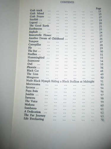 (1973) Crab Track. SIGNED Faustin Charles, vintage seaside poetry hcdj book - Picture 9 of 12