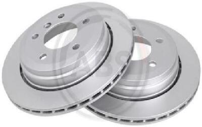 2x Original A.B.S. Brake Disc 17473 for BMW