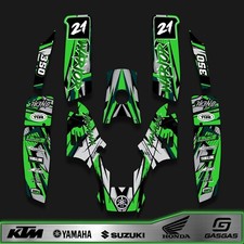 Yamaha Warrior 350 All Years Full Graphics and Decal Set – Complete ATV Sticker