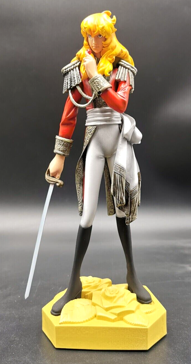 LADY OSCAR THE ROSE OF VERSAILLES RYOKO IKEDA RED Sega Japan 26cm